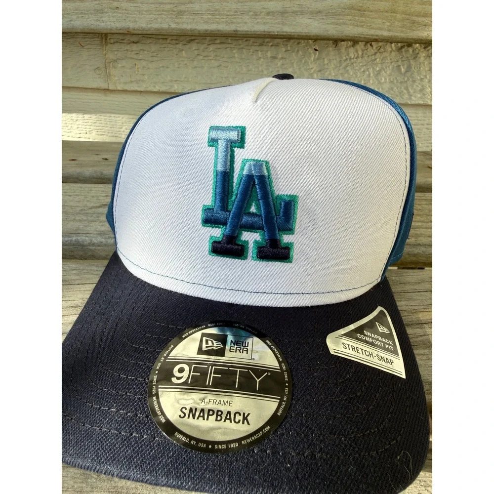 New Era 9FIFTY Los Angeles Dodgers 2025 World Series A-Frame Stretch Snap Hat
